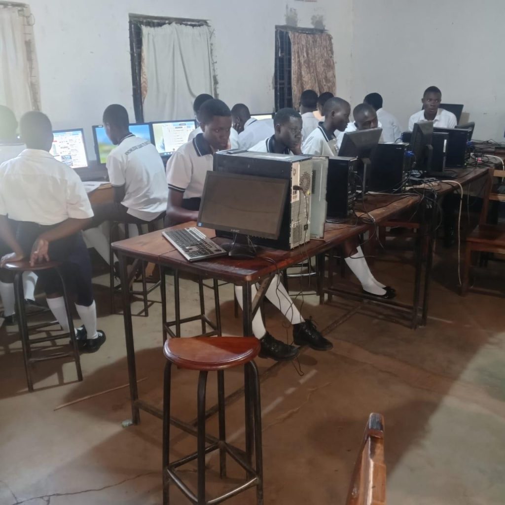 Learning with ICT at Nakwaya Secondary School